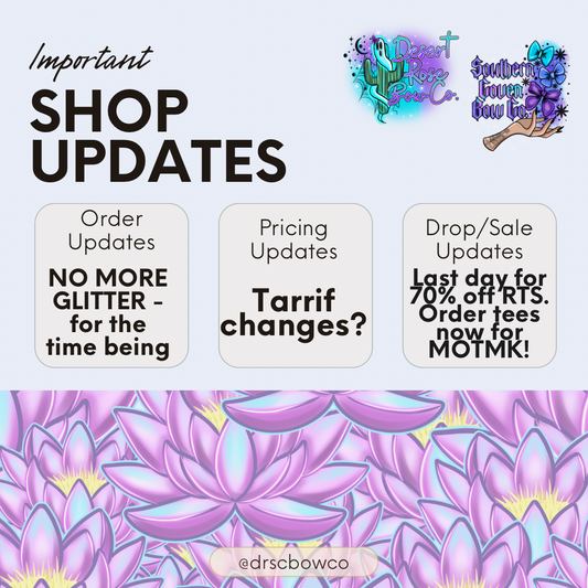 Shop Update – April 12