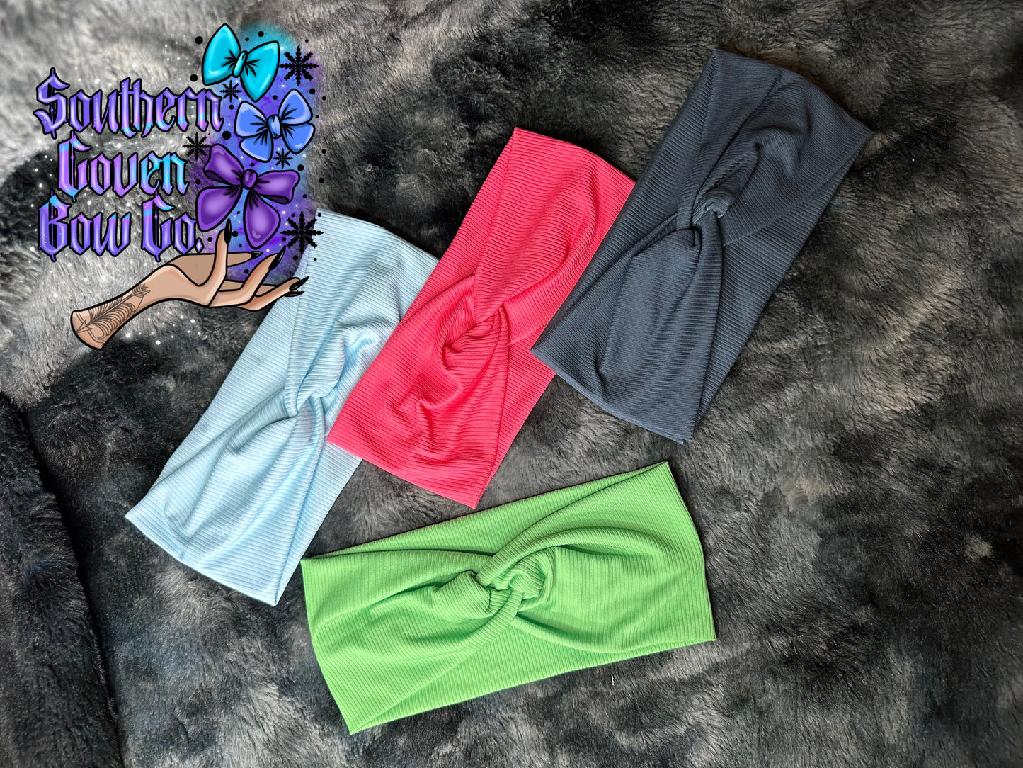 RTS Ribbed Twisted Headwraps