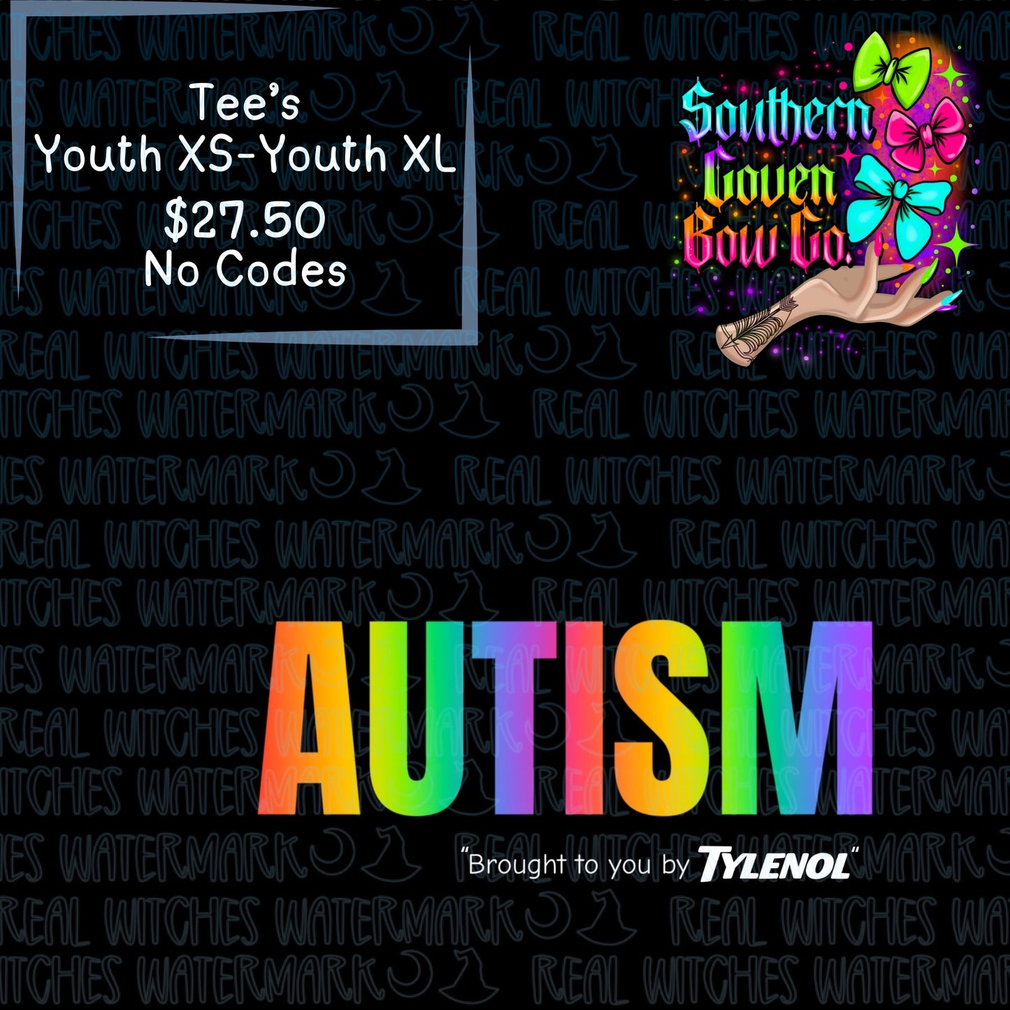 Autism By Tylenol - Youth Tees