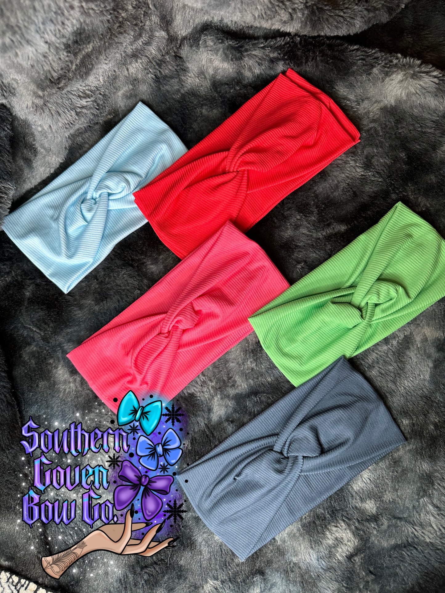 RTS Ribbed Twisted Headwraps