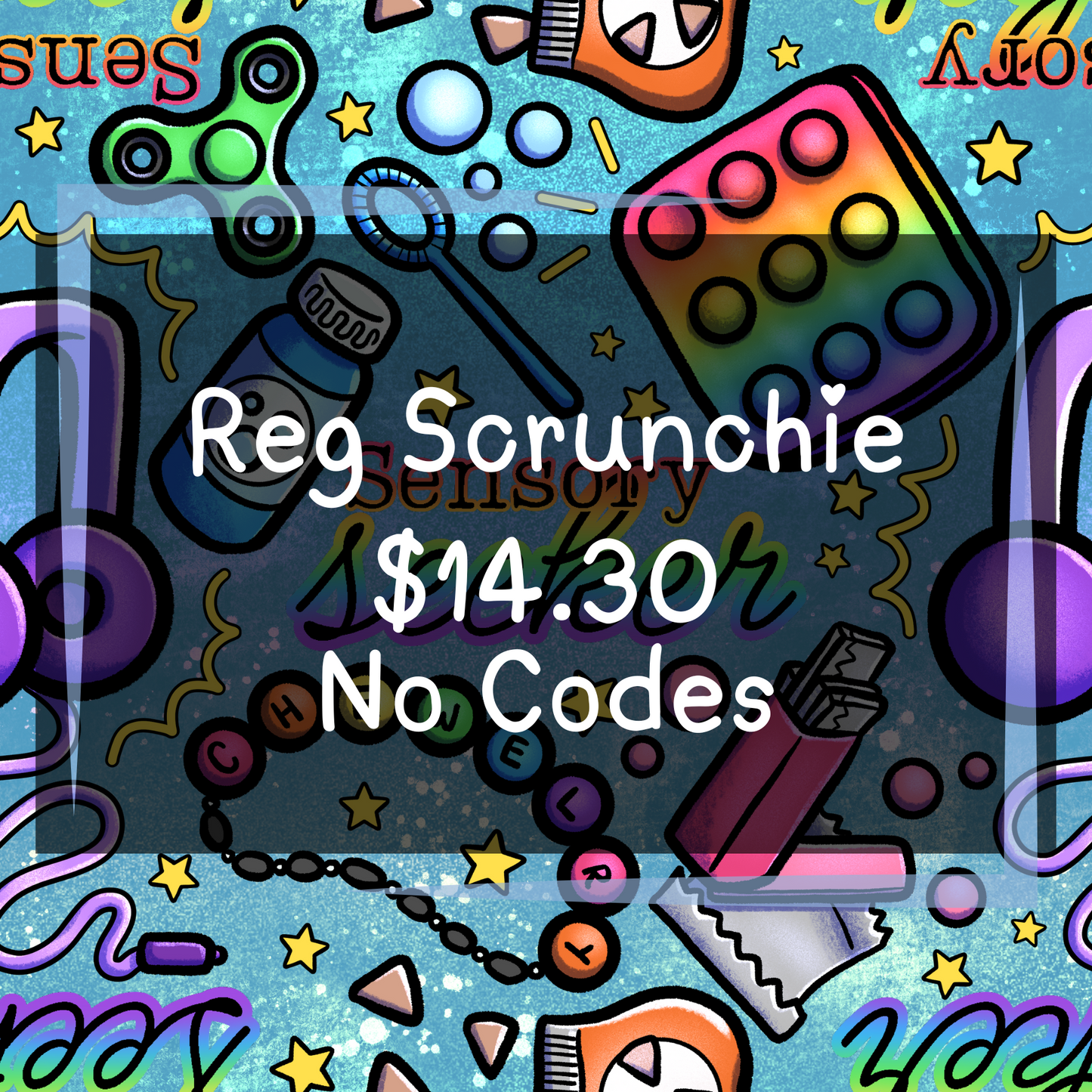 Autism By Tylenol - Regular Scrunchies
