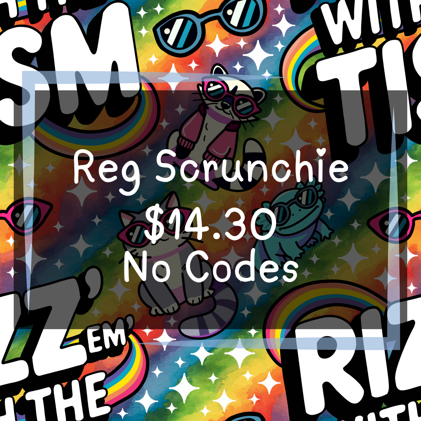 Autism By Tylenol - Regular Scrunchies