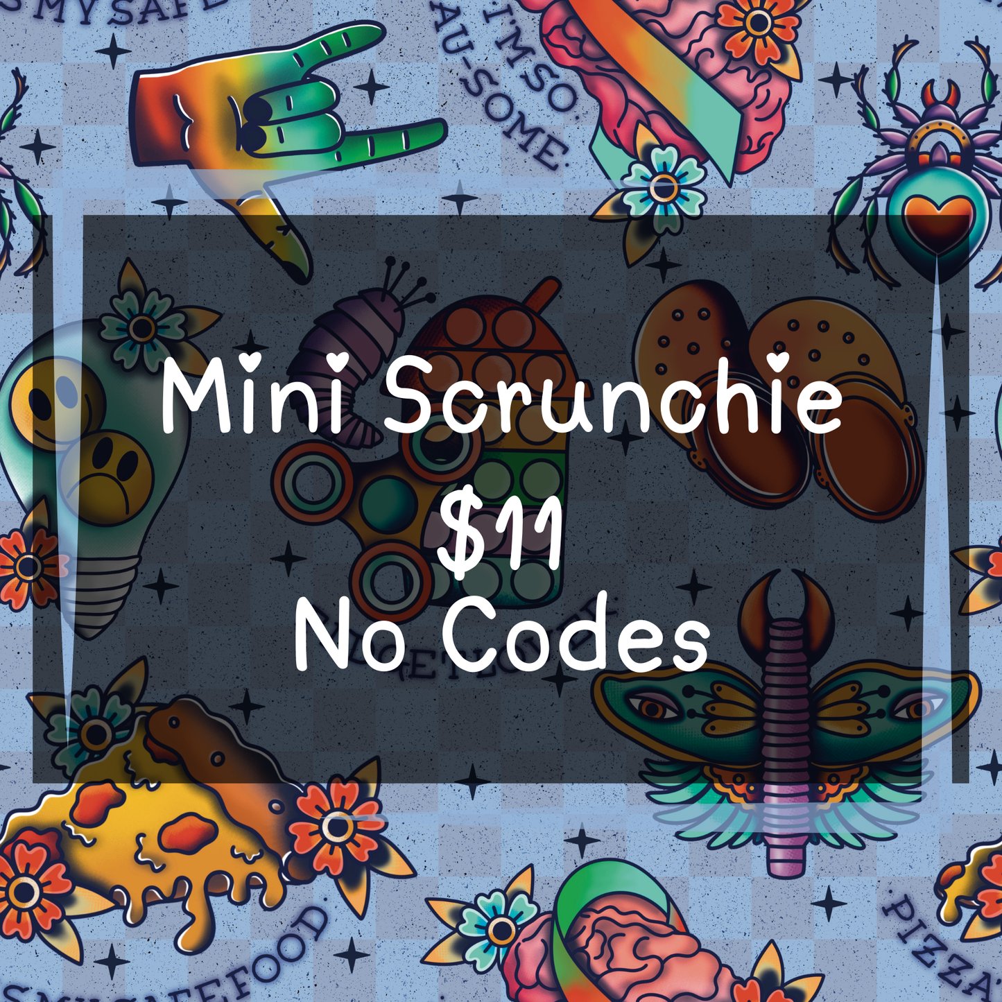 Autism By Tylenol - Mini Scrunchies