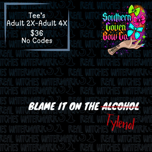 Autism By Tylenol - Adult Tees