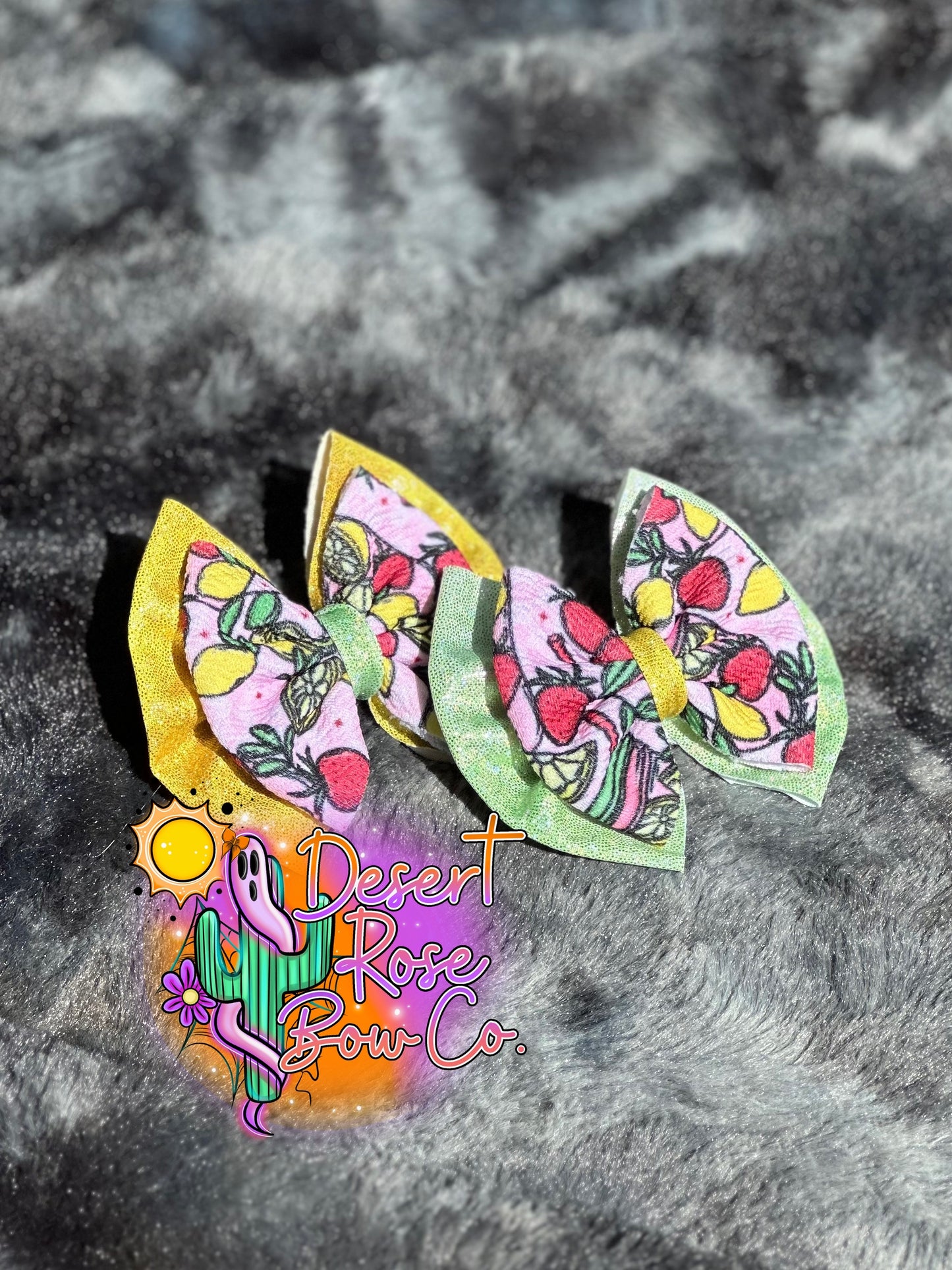 Glitter Carnival Lemonade Double Stack Piggy Set