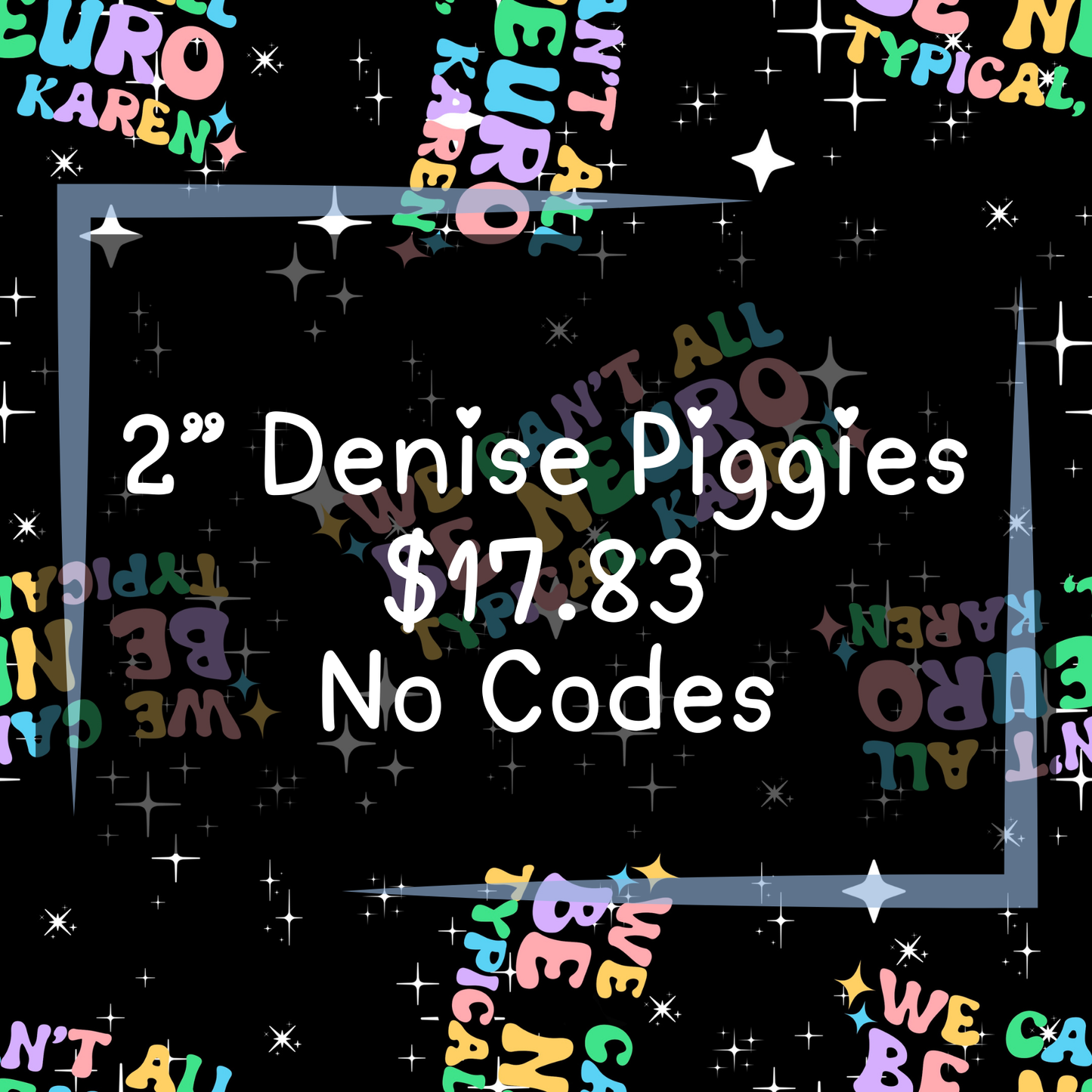 Autism By Tylenol - Denise Piggy Sets