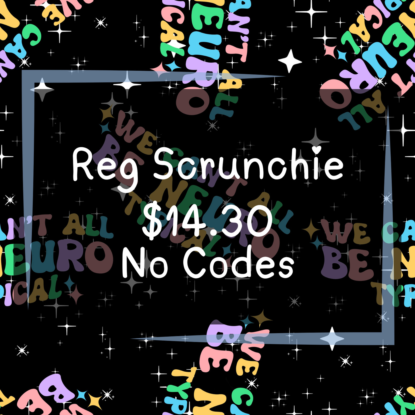 Autism By Tylenol - Regular Scrunchies