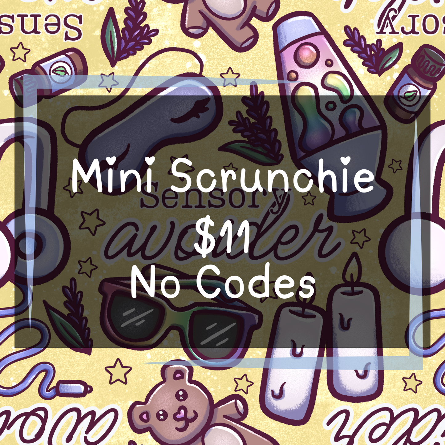 Autism By Tylenol - Mini Scrunchies