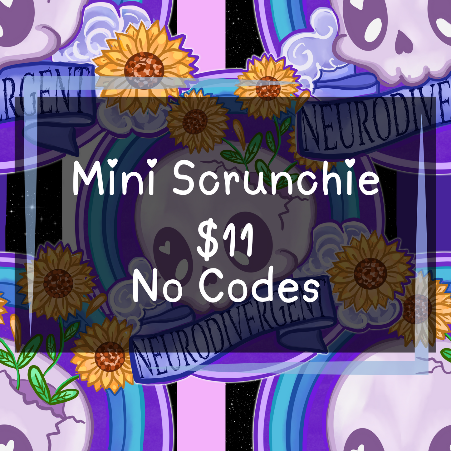 Autism By Tylenol - Mini Scrunchies