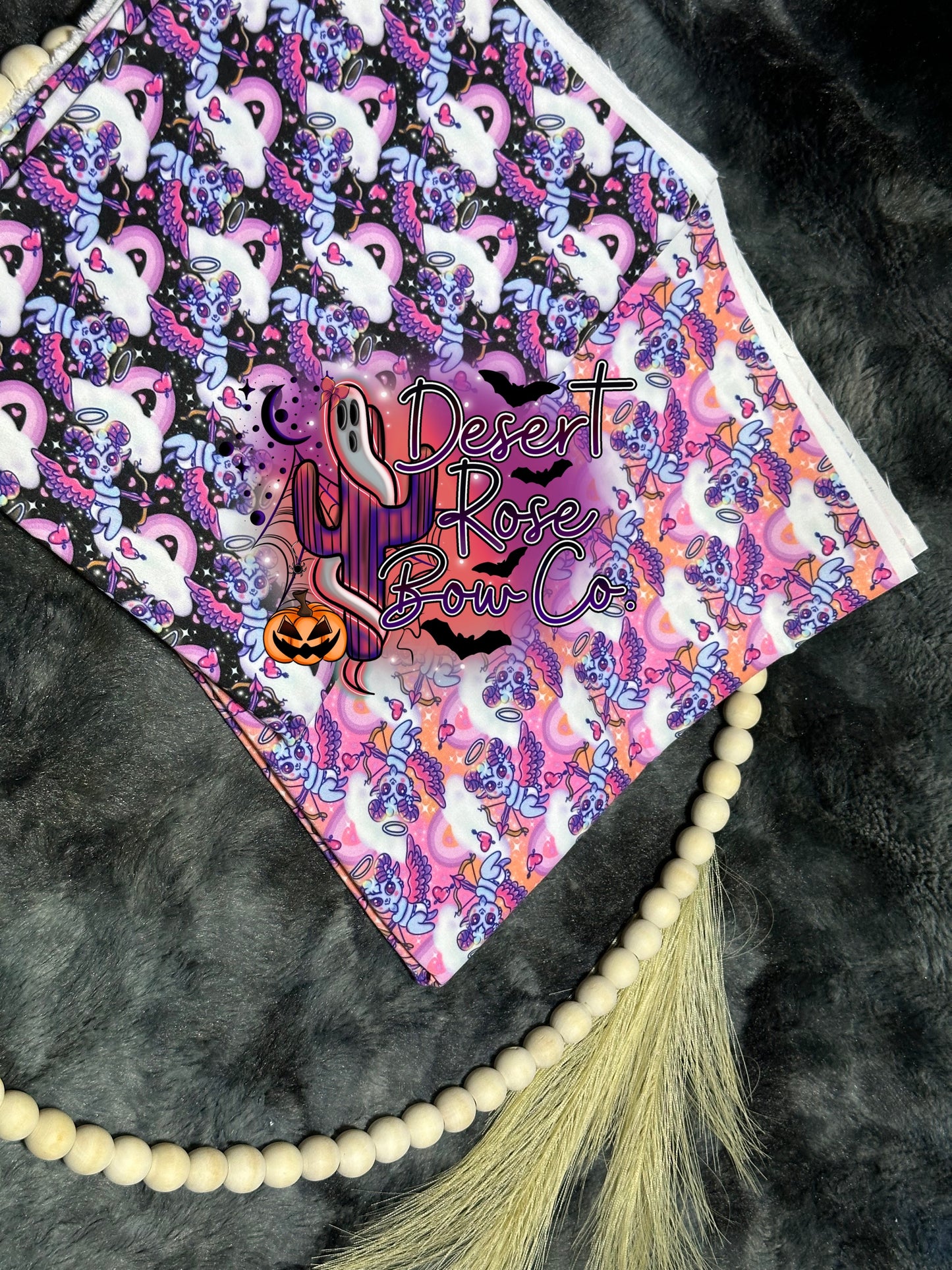 Valentines Bandana - Black Baph