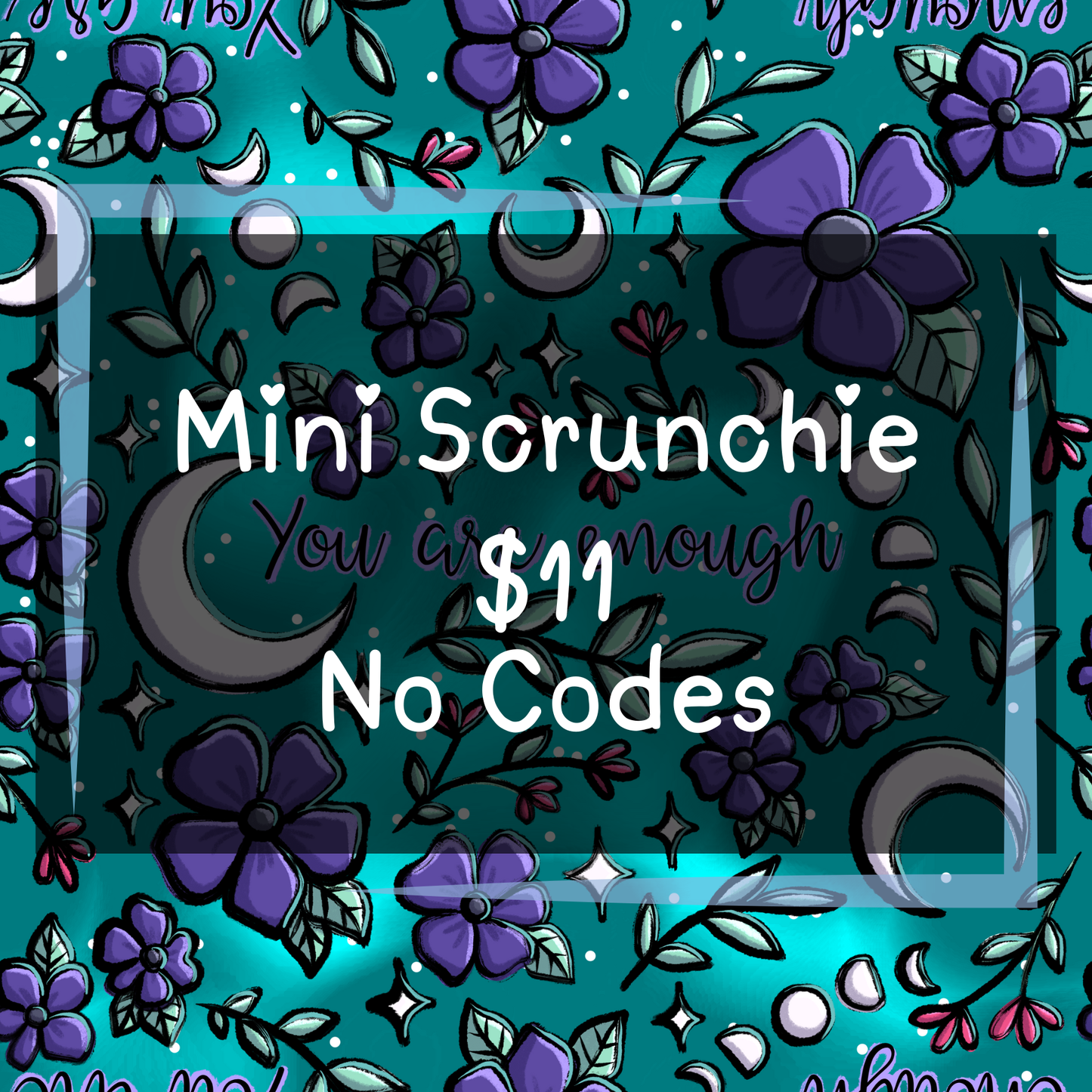 The Weight We Carry - Mini Scrunchies