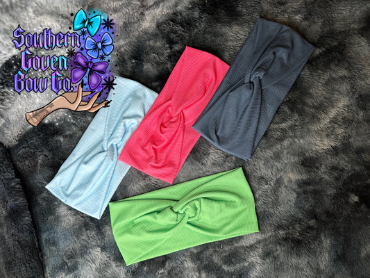 RTS Ribbed Twisted Headwraps