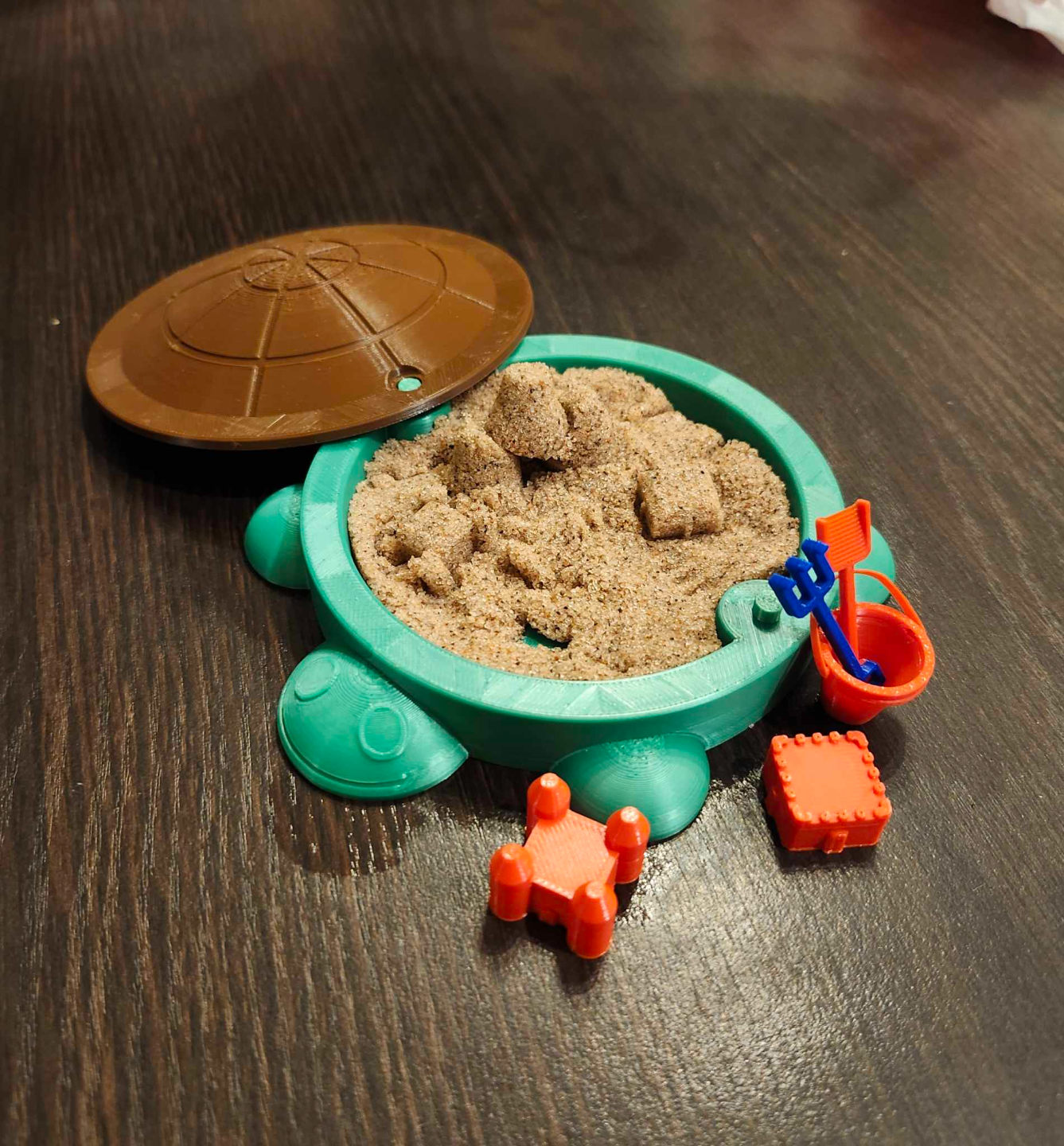 3D Printed LT Turtle Sandbox Zen Garden