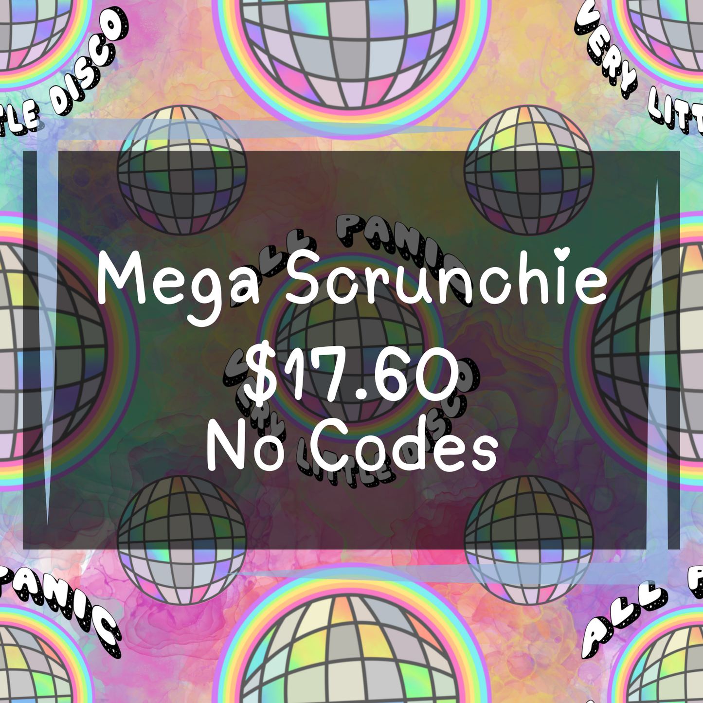 The Weight We Carry - Mega Scrunchies