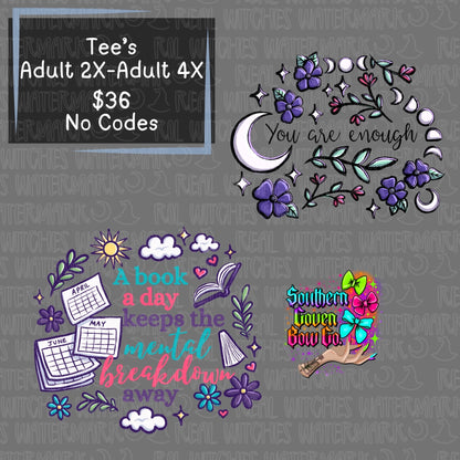 The Weight We Carry - Adult Tees