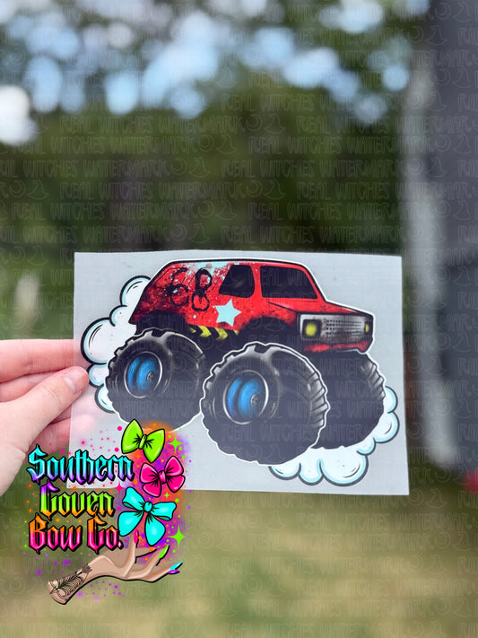 Monster Truck Red - Toddler