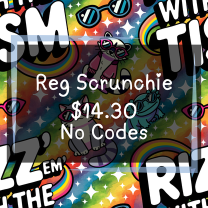 Autism By Tylenol - Regular Scrunchies