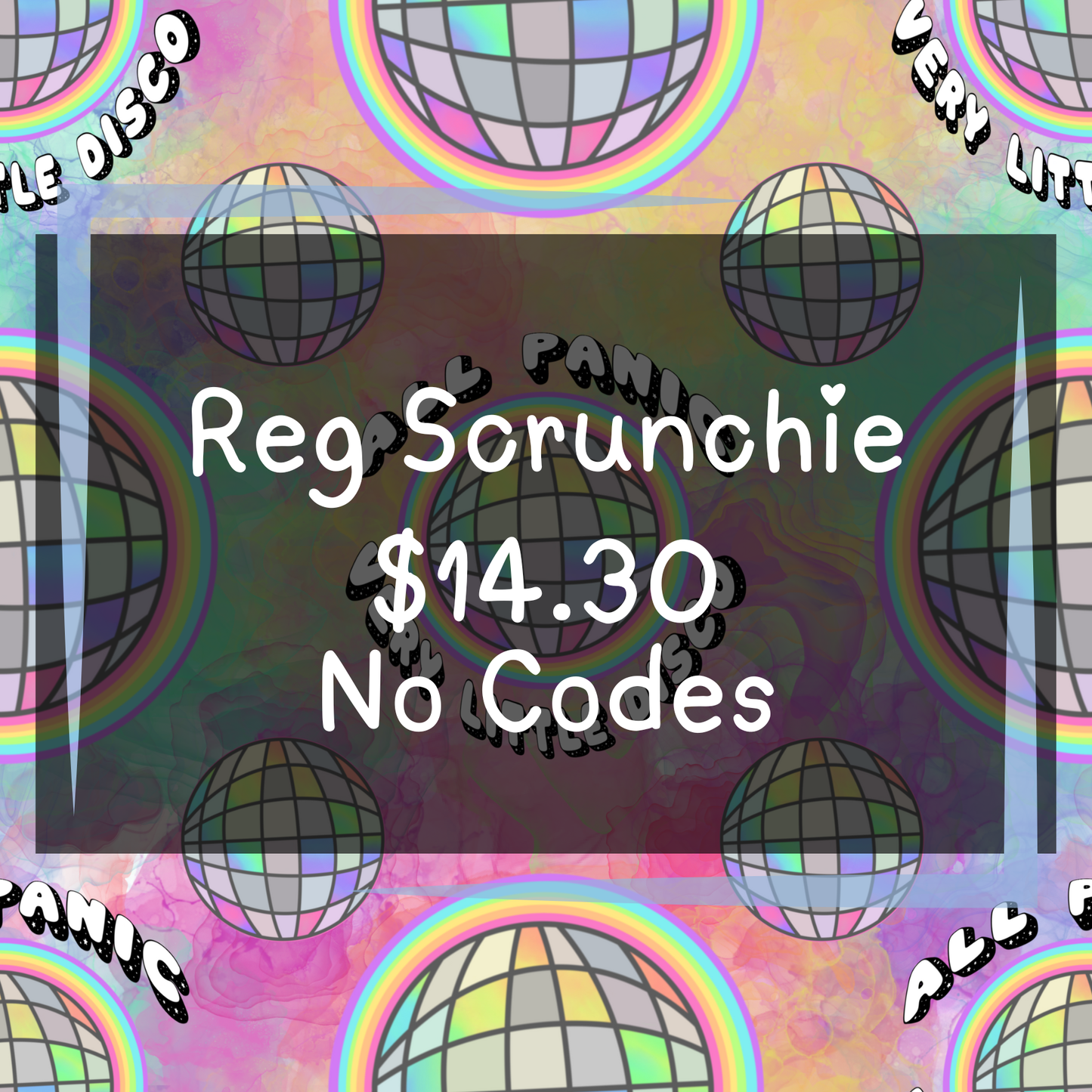 The Weight We Carry - Regular Scrunchies