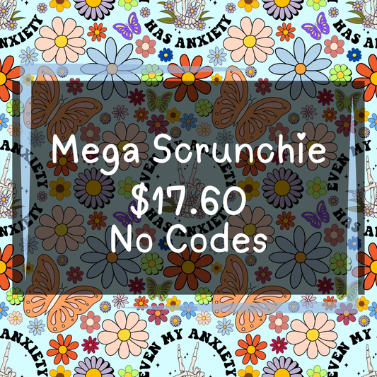 The Weight We Carry - Mega Scrunchies