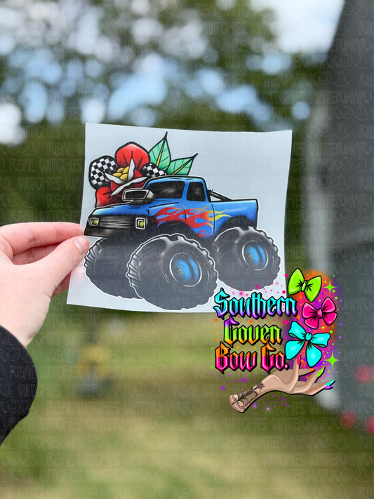 Monster Truck Blue - Toddler