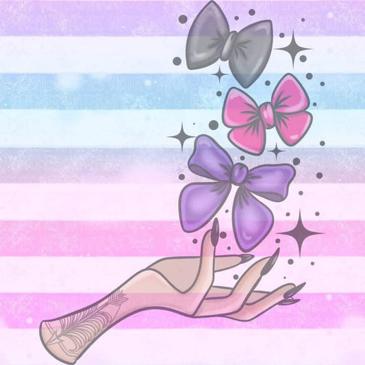 Rose - Pastel Stripes