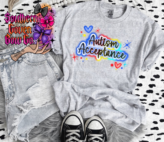 Autism Acceptance Airbrush