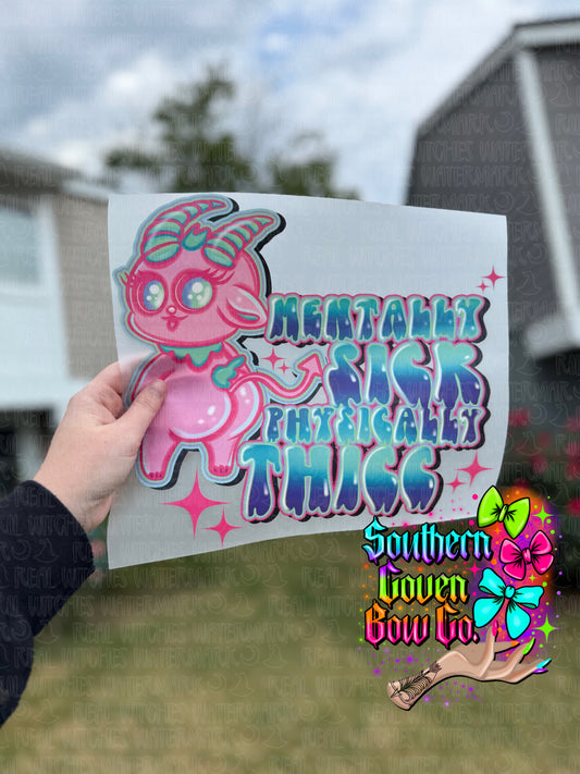 Mentally Sick - Adult