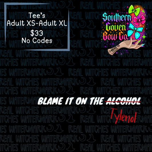 Autism By Tylenol - Adult Tees