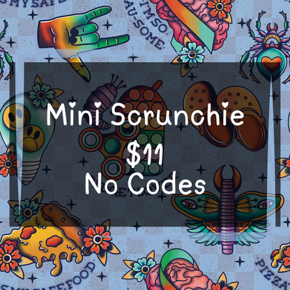 Autism By Tylenol - Mini Scrunchies