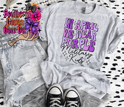 In April We Wear Purple