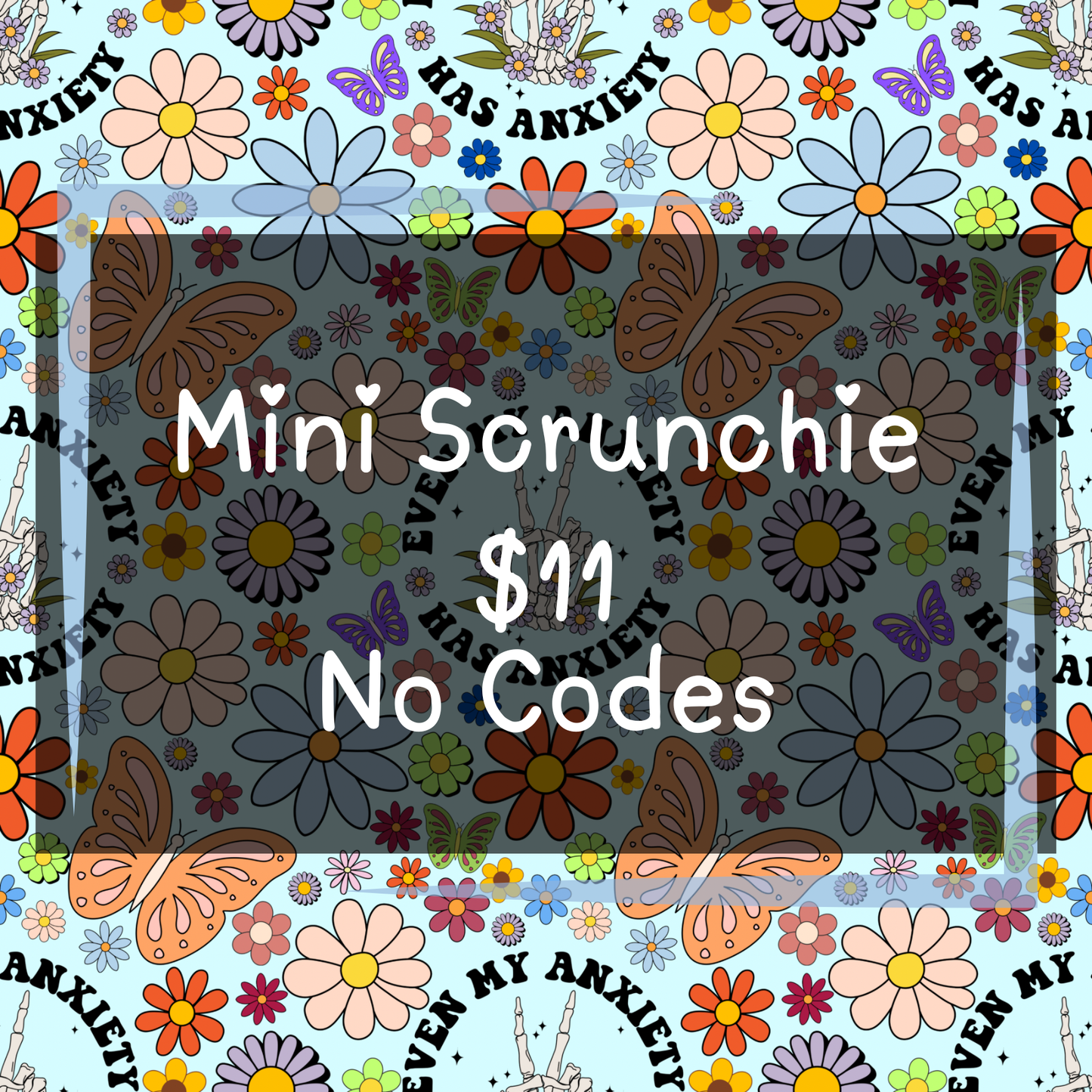 The Weight We Carry - Mini Scrunchies