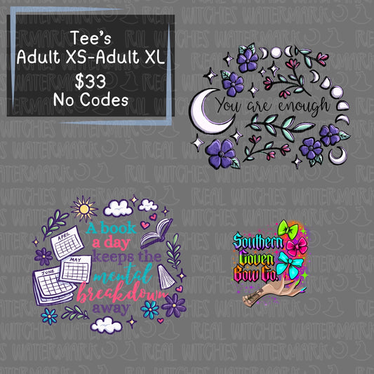 The Weight We Carry - Adult Tees