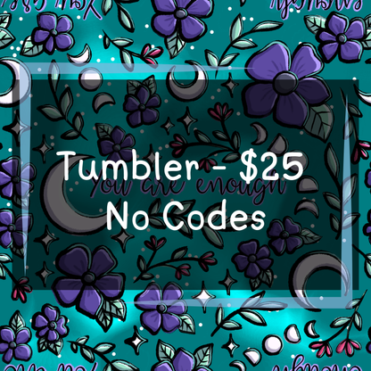 The Weight We Carry - Tumblers