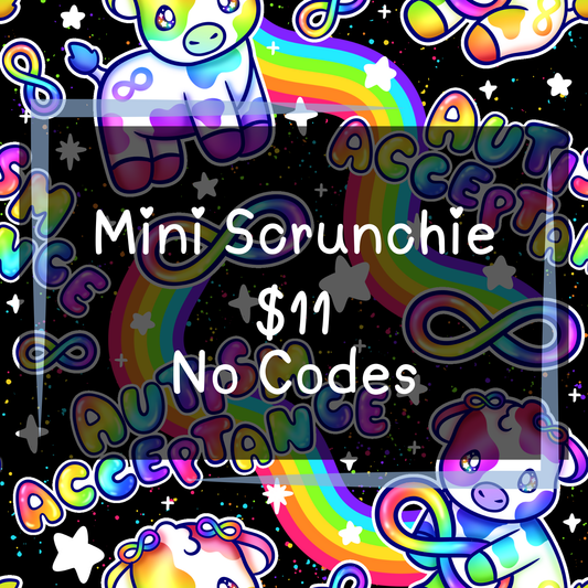 Autism By Tylenol - Mini Scrunchies