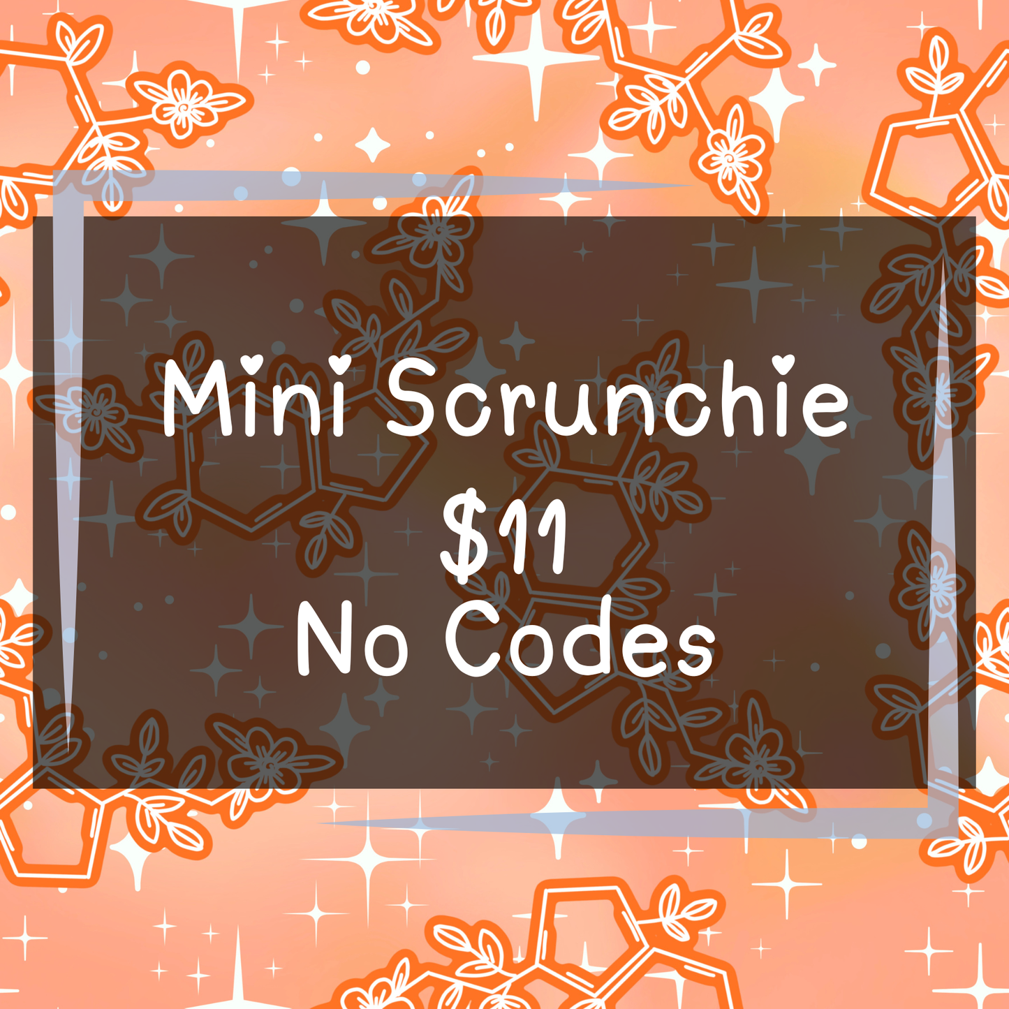 The Weight We Carry - Mini Scrunchies