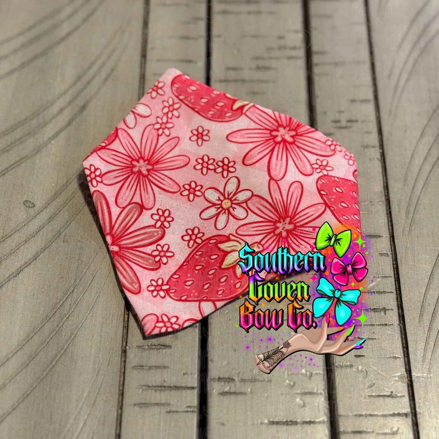 Strawberry Bandana • XS