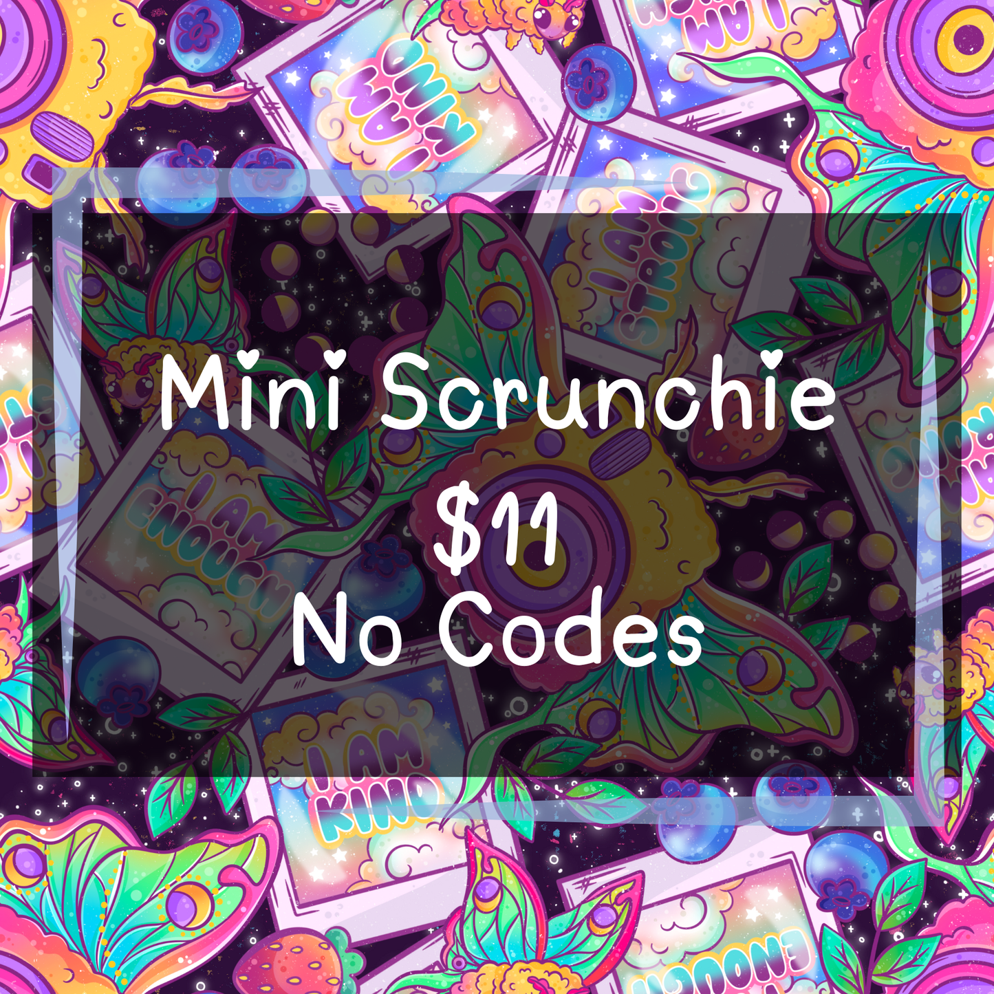 The Weight We Carry - Mini Scrunchies