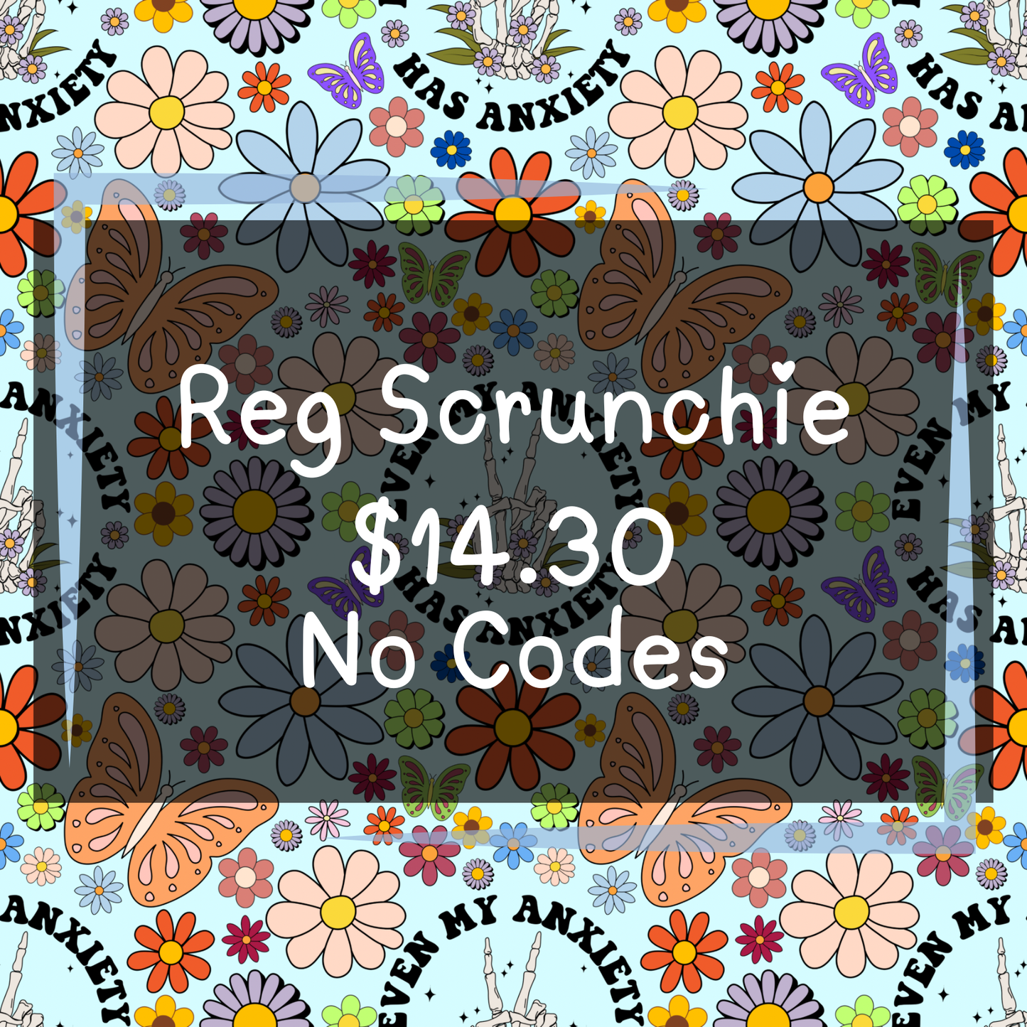 The Weight We Carry - Regular Scrunchies