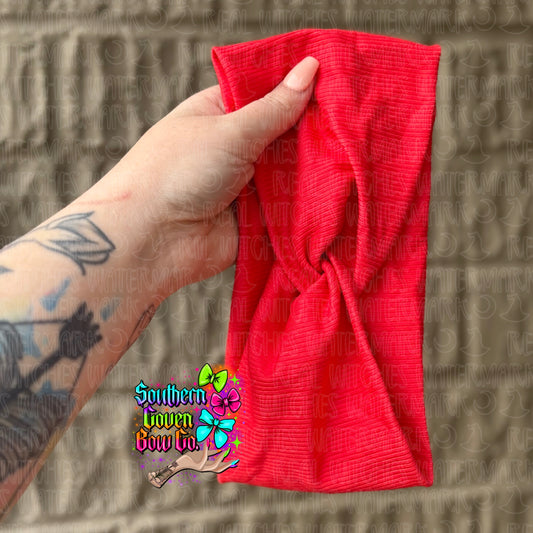 Mystery Solid Chunky Twisted Headwraps