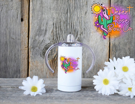Somebody’s Bow Wearin’ Babe Logo Tumbler - 12oz Sippy
