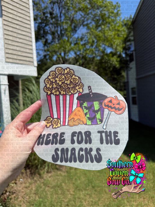 Here For The Snacks - Toddler