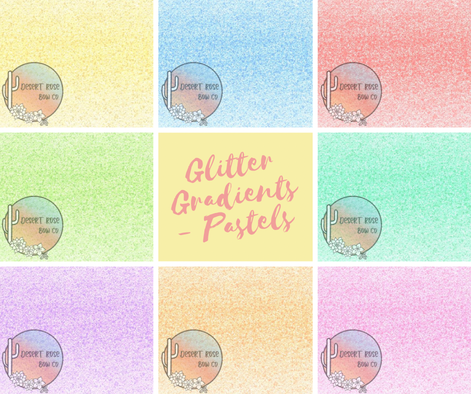Glitter Gradient - Pastels Bundle