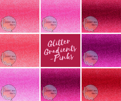 Glitter Gradient - Pinks Bundle
