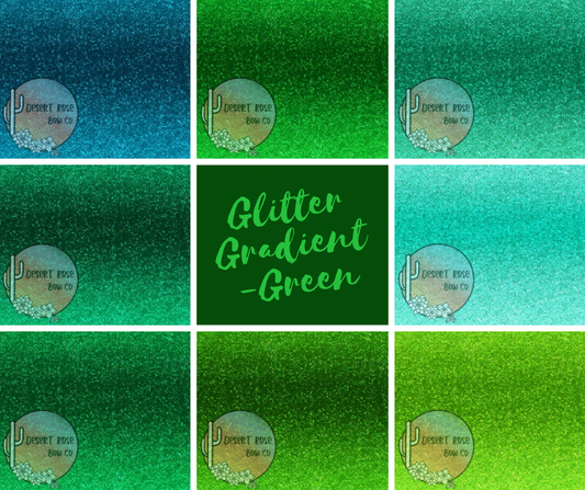 Glitter Gradient - Greens Bundle