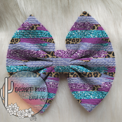 Monthly Milestones Brushstrokes Bundle