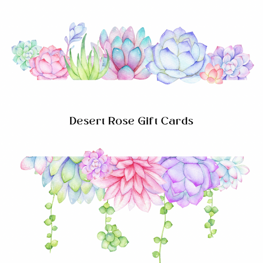 Desert Rose Gift Cards